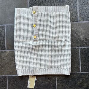 Michael Kors Beige Knit Skirt